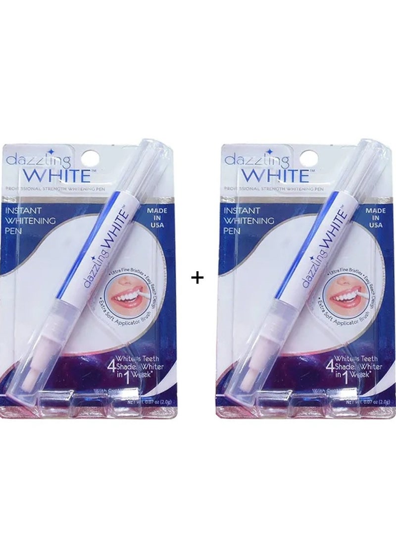 Dazzling White PACK OF 2 - Instant Whitening Pen White 2g - Image 1